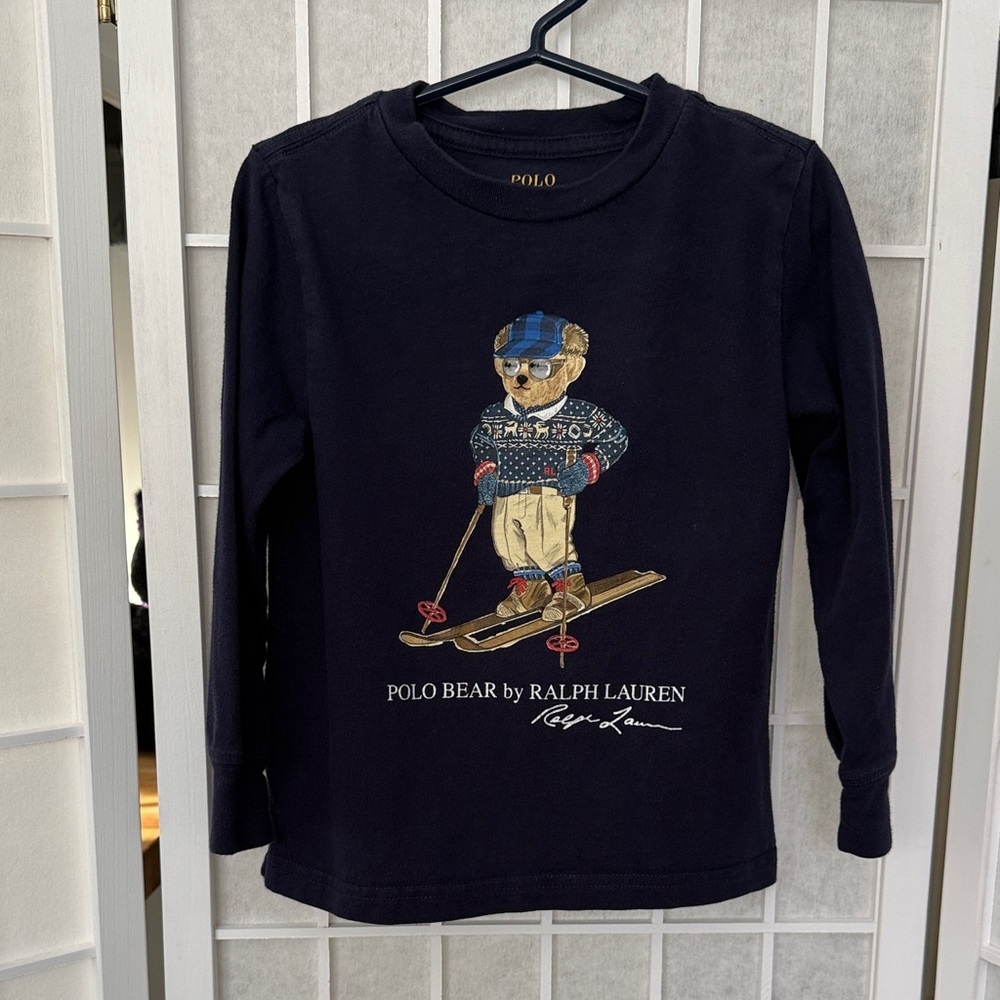 Polo Bear by Ralph Lauren Kids Long Sleeve Shirt size 3T - Picture 1 of 6